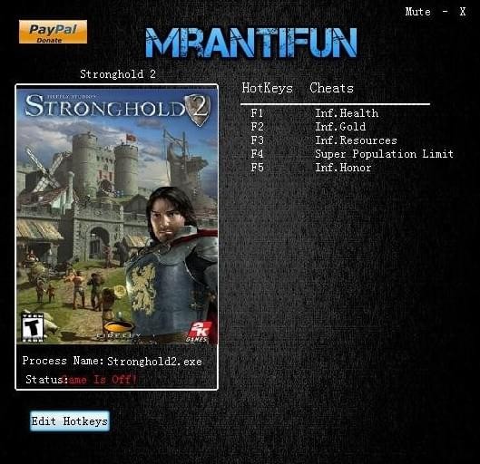 堡壘2steam版五項(xiàng)修改器 免費(fèi)版