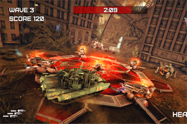 齒輪炮坦克進(jìn)攻