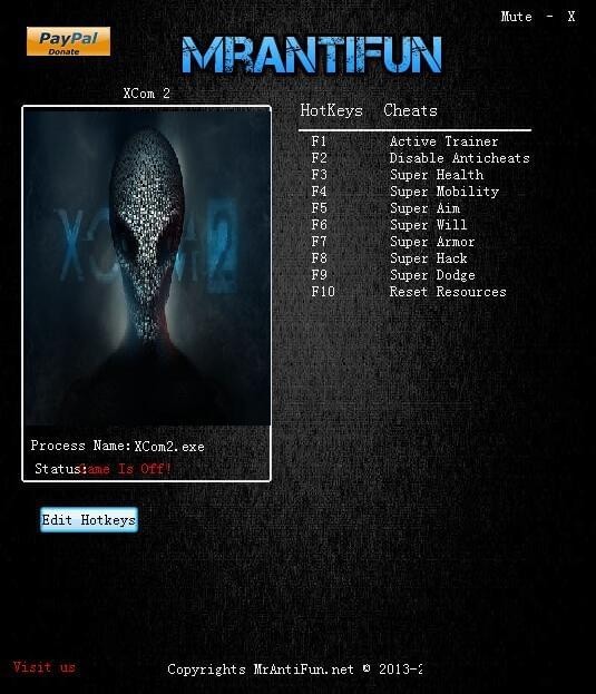 幽浮2天選之戰(zhàn)修改器