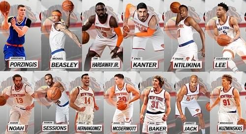 NBA2K18尼克斯全隊(duì)球員高清照片補(bǔ)丁