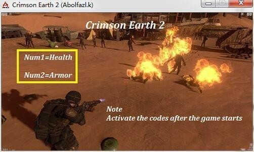深紅色的大地2無(wú)限生命裝甲修改器 免費(fèi)版圖1