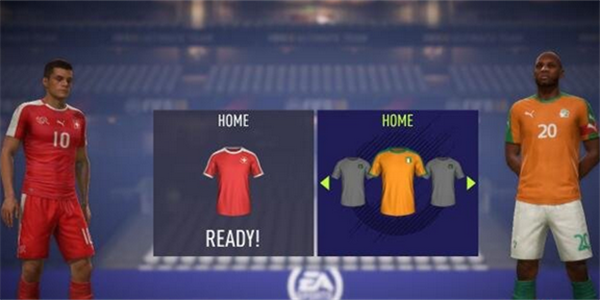 FIFA18國家隊球衣補丁