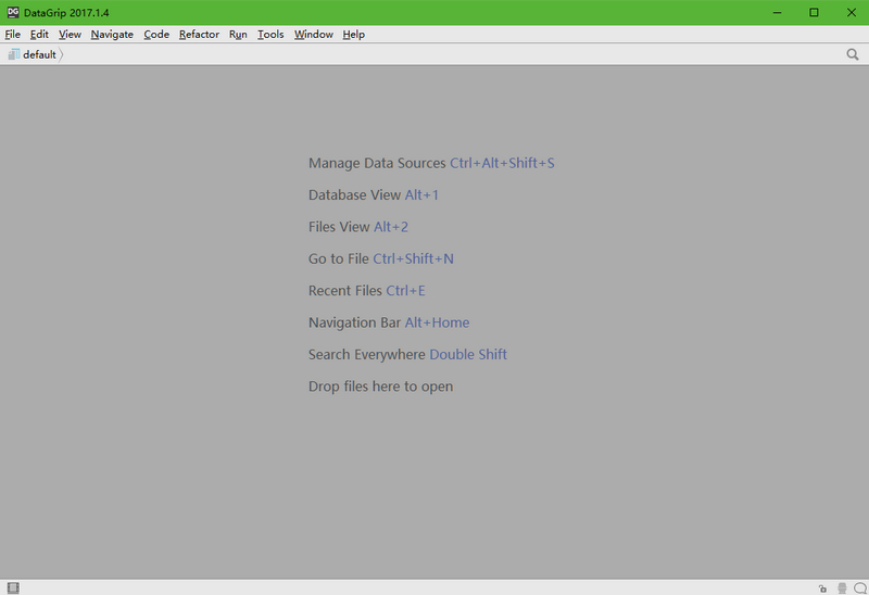 JetBrains DataGrip 2017