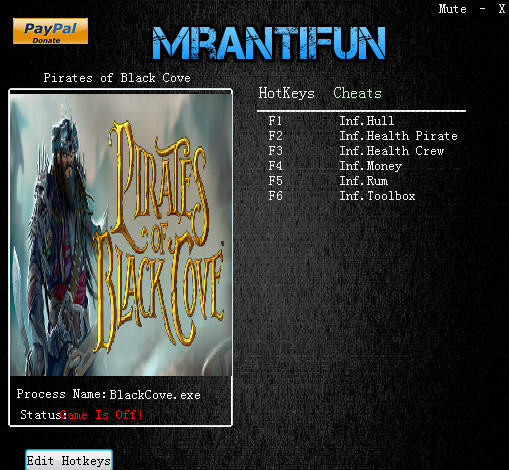 黑灣海盜六項(xiàng)修改器