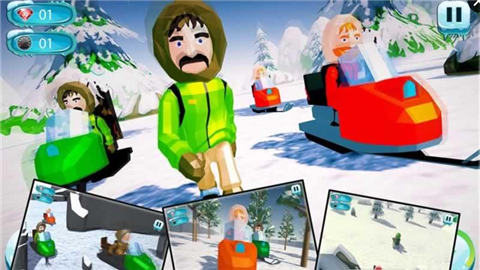 極限雪地賽車騎手手游