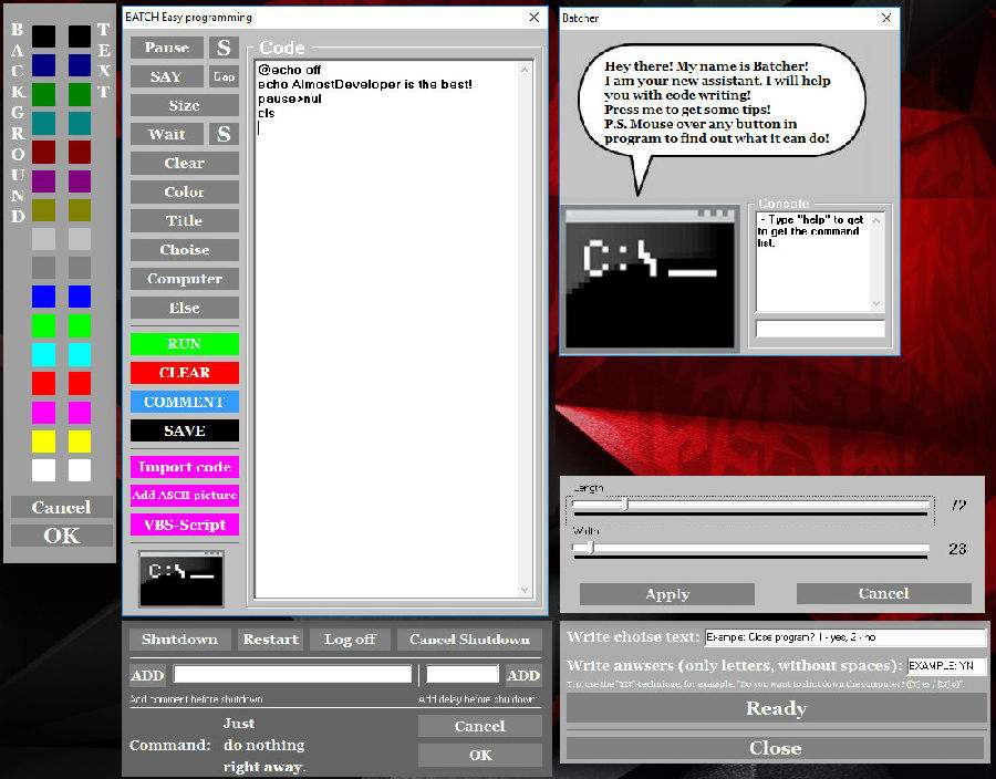 BATCH Easy Programming中文版