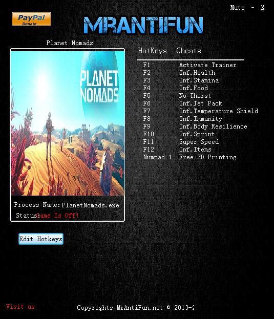 荒野星球修改器