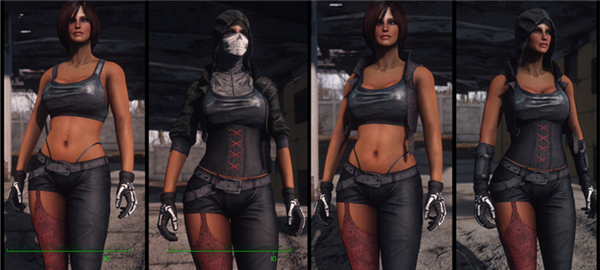 輻射4女士后核時(shí)代風(fēng)格外套下載