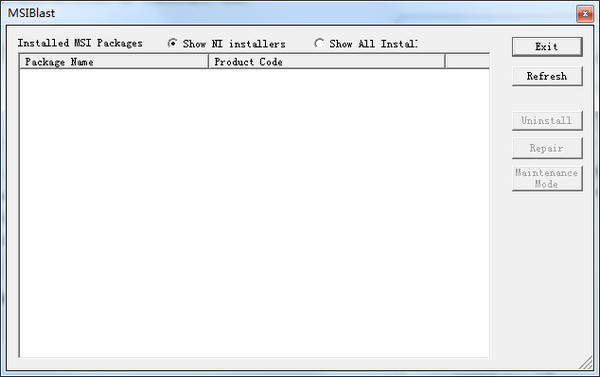 MSIBlast ni卸載工具