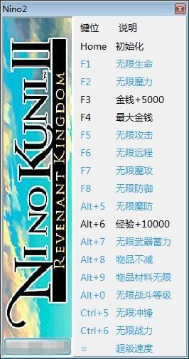 二之國2亡魂之國修改器