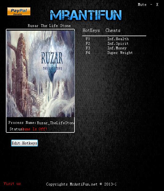 路扎生命之石修改器