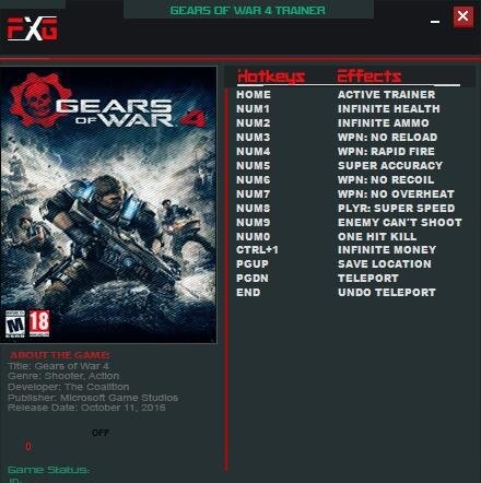 戰(zhàn)爭機器4十二項修改器下載 