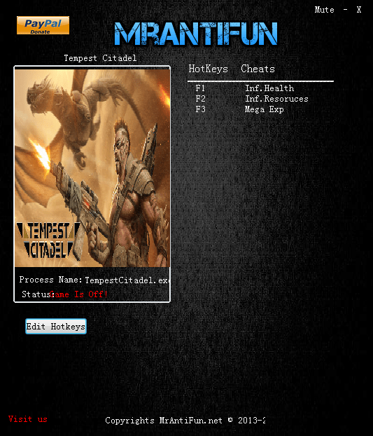 暴風(fēng)要塞修改器