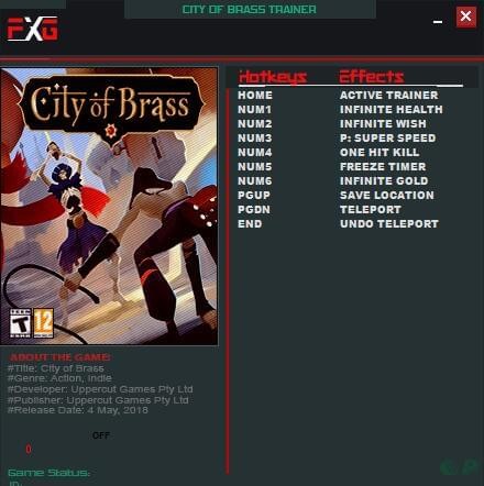 黃銅之城修改器