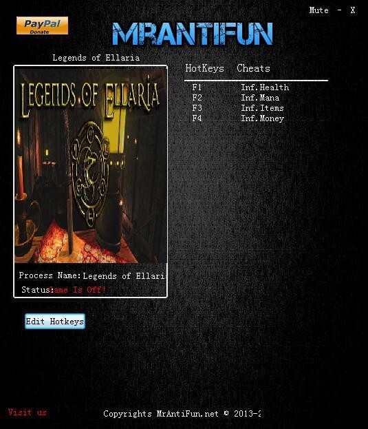 艾拉莉亞傳說修改器