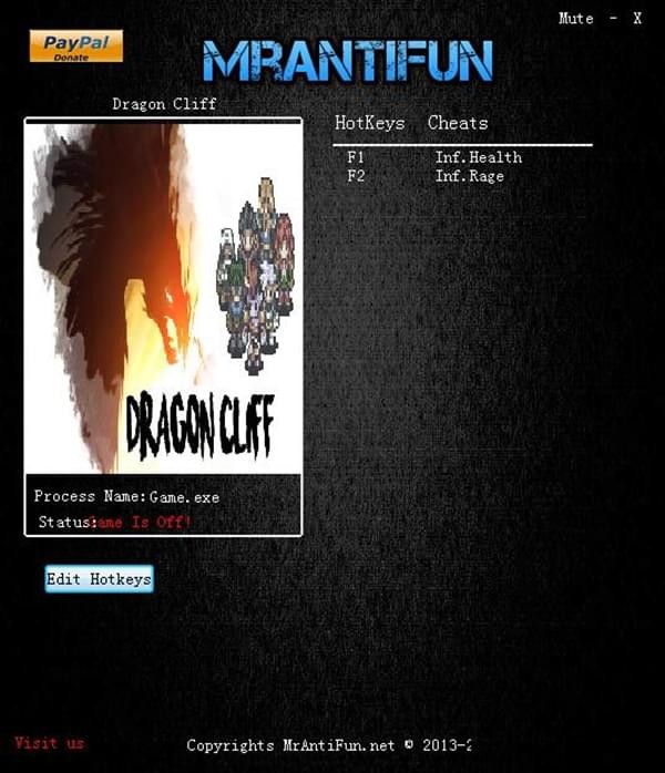 龍崖兩項(xiàng)修改器