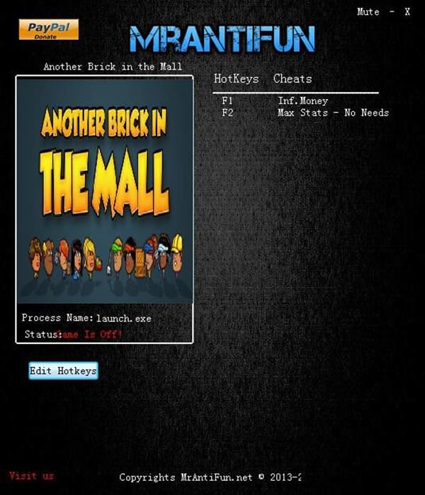 商場里的另一塊磚三項(xiàng)修改器