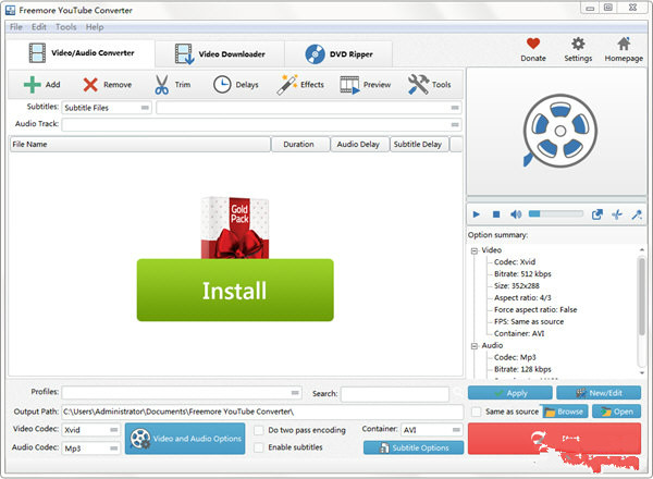 Freemore YouTube Converter下載