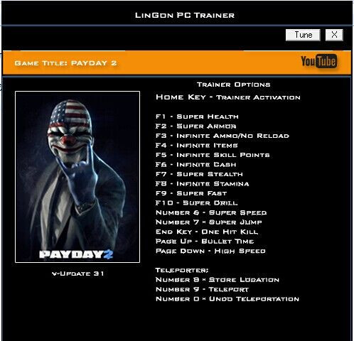 收獲日2十七項(xiàng)修改器