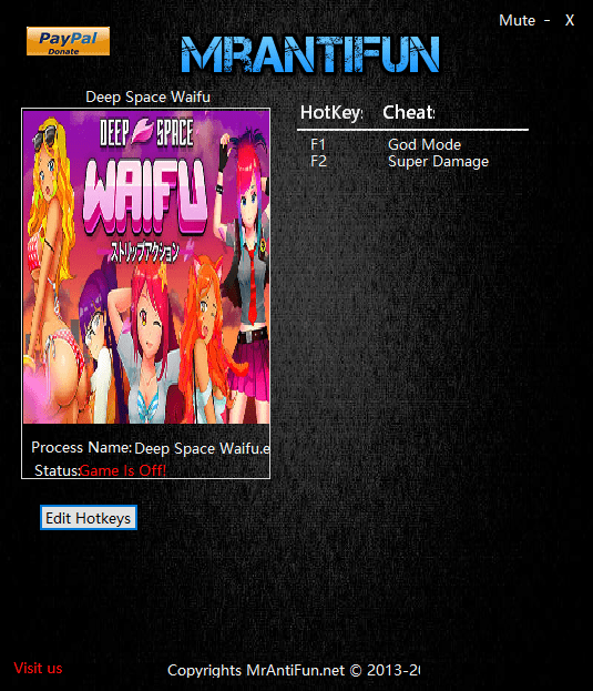 深空激射二項(xiàng)修改器 