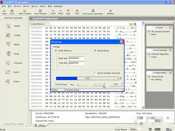 EasyPRO Programmer(EasyPRO系列編程工具) V1.0 官方版圖2