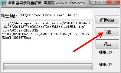 藍(lán)奏云網(wǎng)盤(pán)解析工具