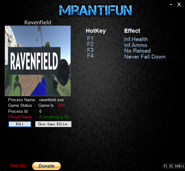 掠奪之地四項修改器下載 免費版