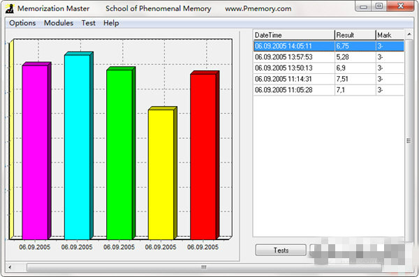 Memorization Master(記憶測試軟件) V1.0 綠色版圖2
