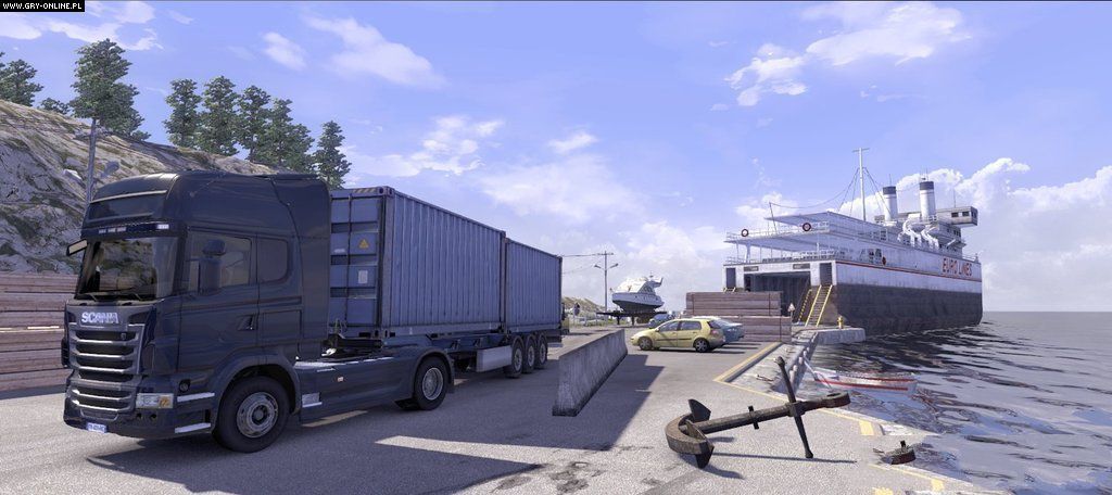 斯堪尼亞重卡駕駛模擬