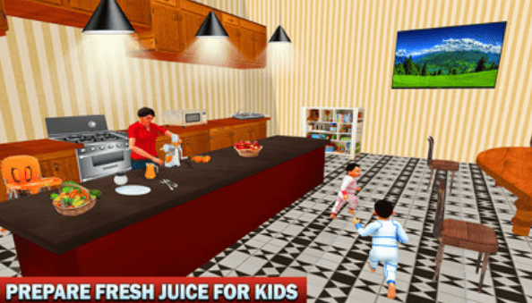 虛擬雙胞胎媽媽手游