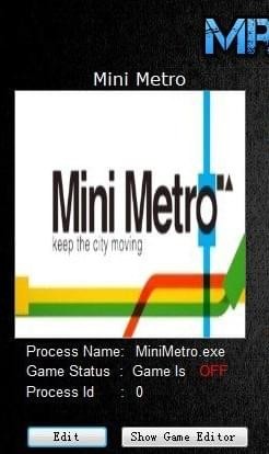 迷你地鐵兩項(xiàng)修改器 免費(fèi)版