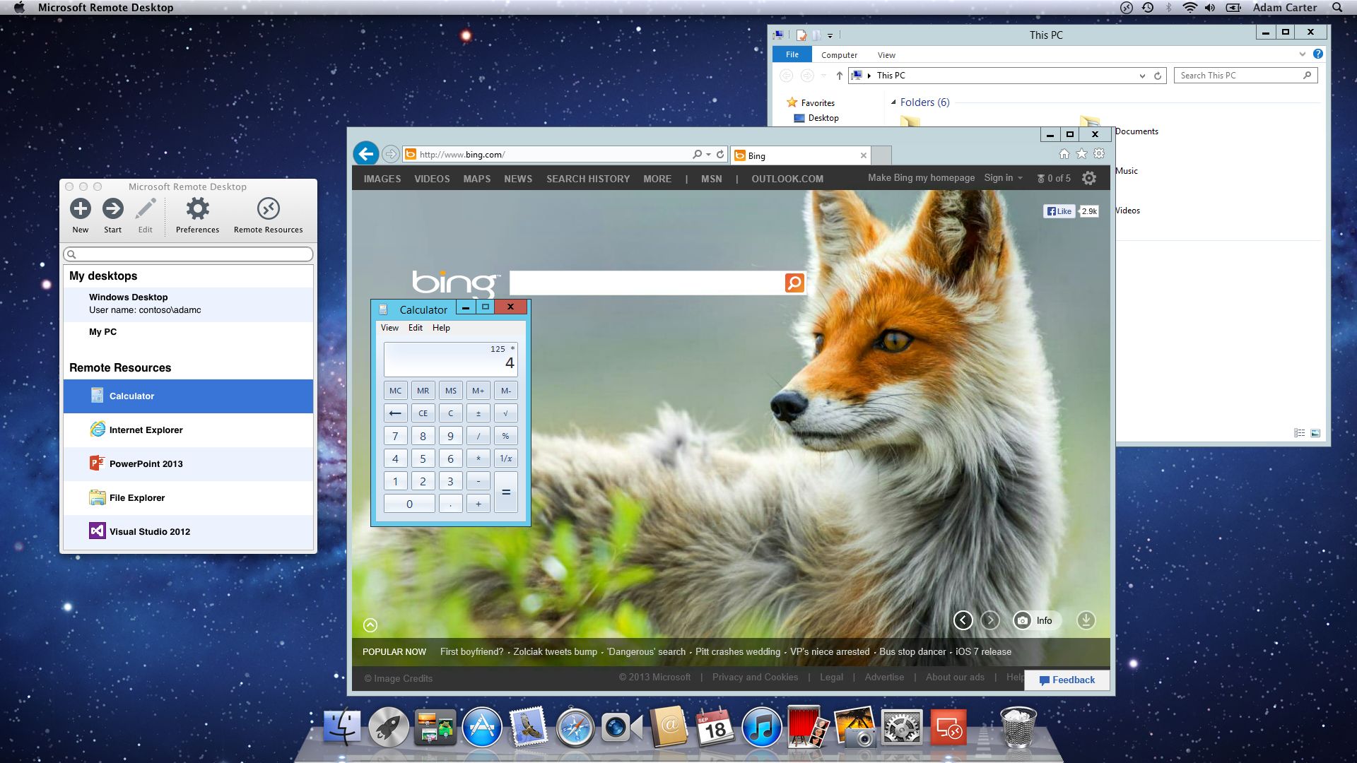 Microsoft Remote Desktop