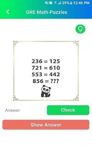 GRE數(shù)學(xué)謎題安卓版