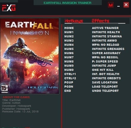 地球隕落修改器