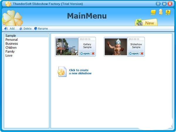 ThunderSoft Slideshow Factory