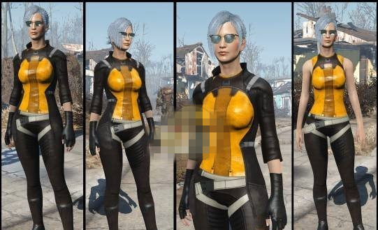 輻射4BoS飛行員制服MOD