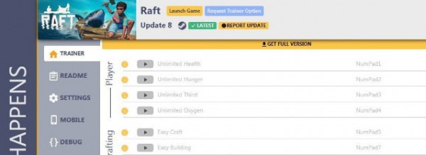 木筏求生修改器