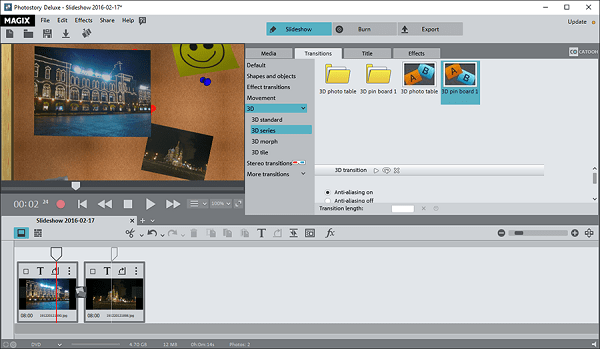 MAGIX Photostory Deluxe 2019破解版下載