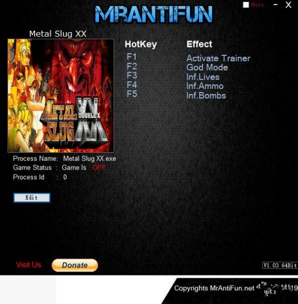 合金彈頭XX修改器下載