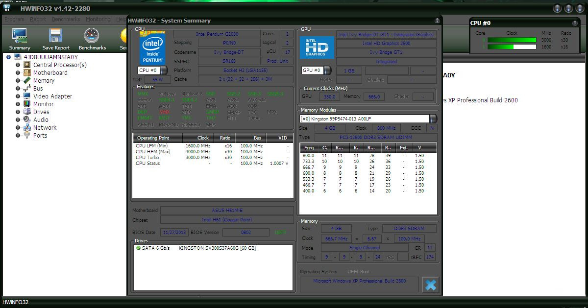 HWiNFO32下載 v6.11 Build 3890 Beta 中文版圖4