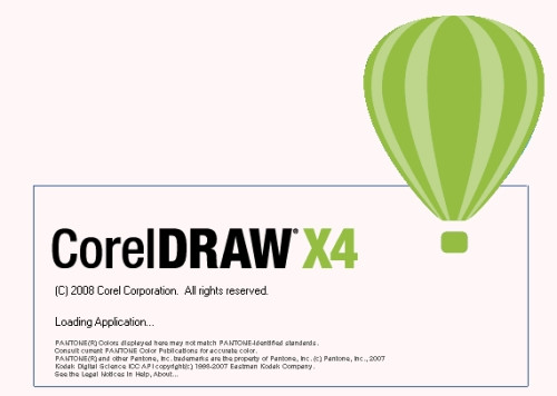 coreldraw x4綠色版