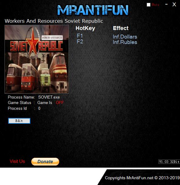 工人和資源蘇維埃共和國修改器