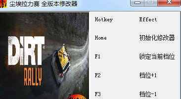塵埃拉力賽三項(xiàng)修改器