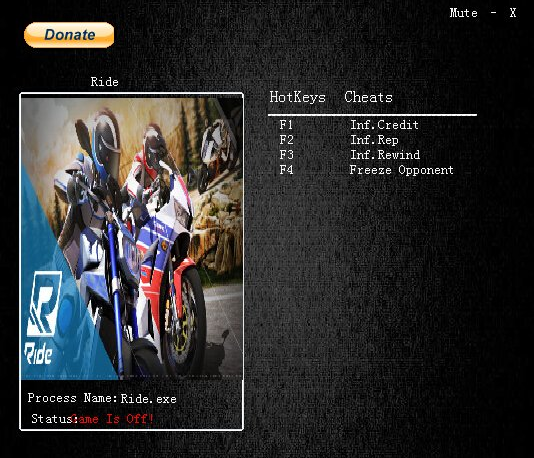 極速騎行四項(xiàng)修改器