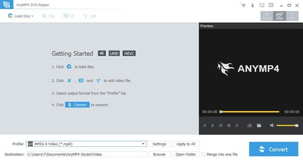 AnyMP4 DVD Ripper(DVD轉(zhuǎn)換工具) 