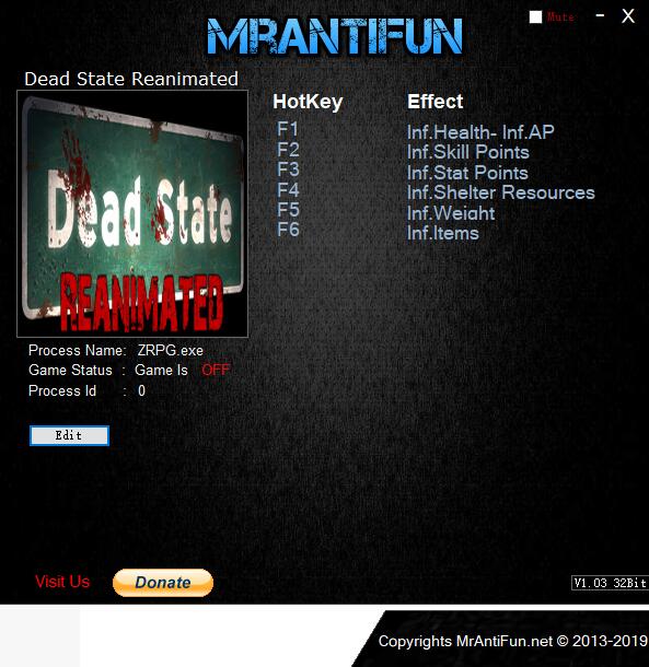 死亡國度七項修改器