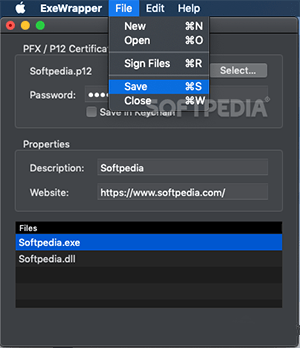 ExeWrapper for mac
