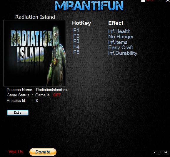 輻射島五項(xiàng)修改器