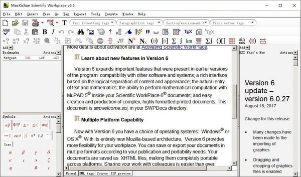 MacKichan Scientific Workplace
