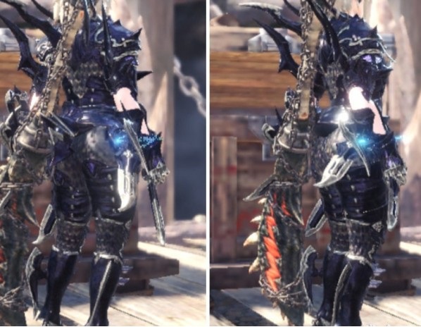 怪物獵人世界黑暗風(fēng)龍騎兵套裝MOD下載